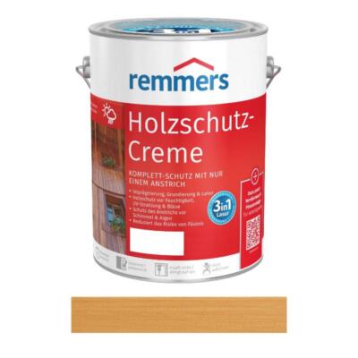 Remmers Holzschutz-Creme Eiche Hell 5 Liter Holz Lasur für Außen NEUWARE 