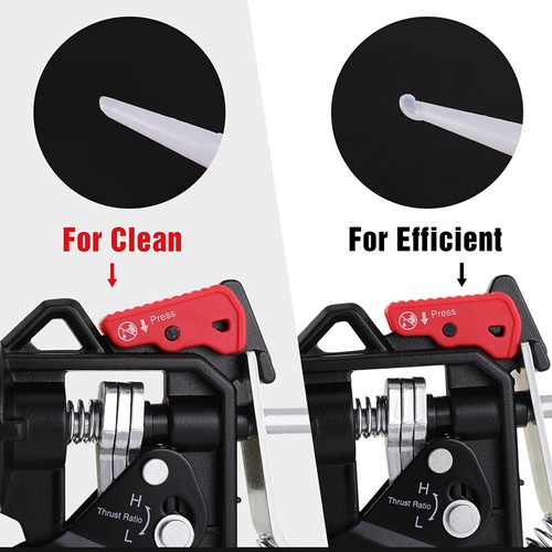 WORKPRO Caulking Gun Smooth Round Rod  Adjustable Thrust Ratio Hand Silicone Gun