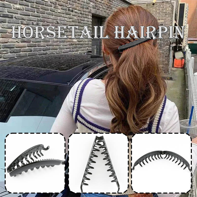 Large Banana Hair Clip Headdress Ponytail Hairpin Clamp Hair D