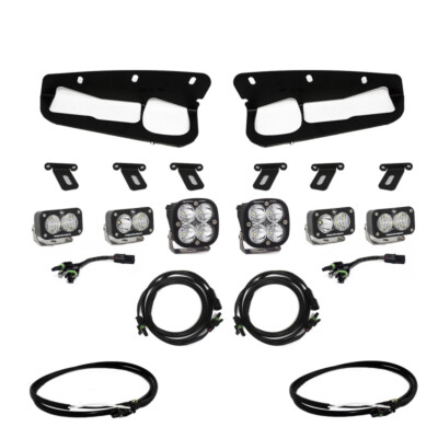 Baja Designs Fog Pocket Kit 21-Up Sportsmen w/Upfitter for 2021+ Ford Bronco