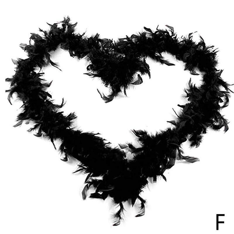 Wedding Party Hen Night Feather Boa Strip Fluffy Craft Fancy Dress `\ /,