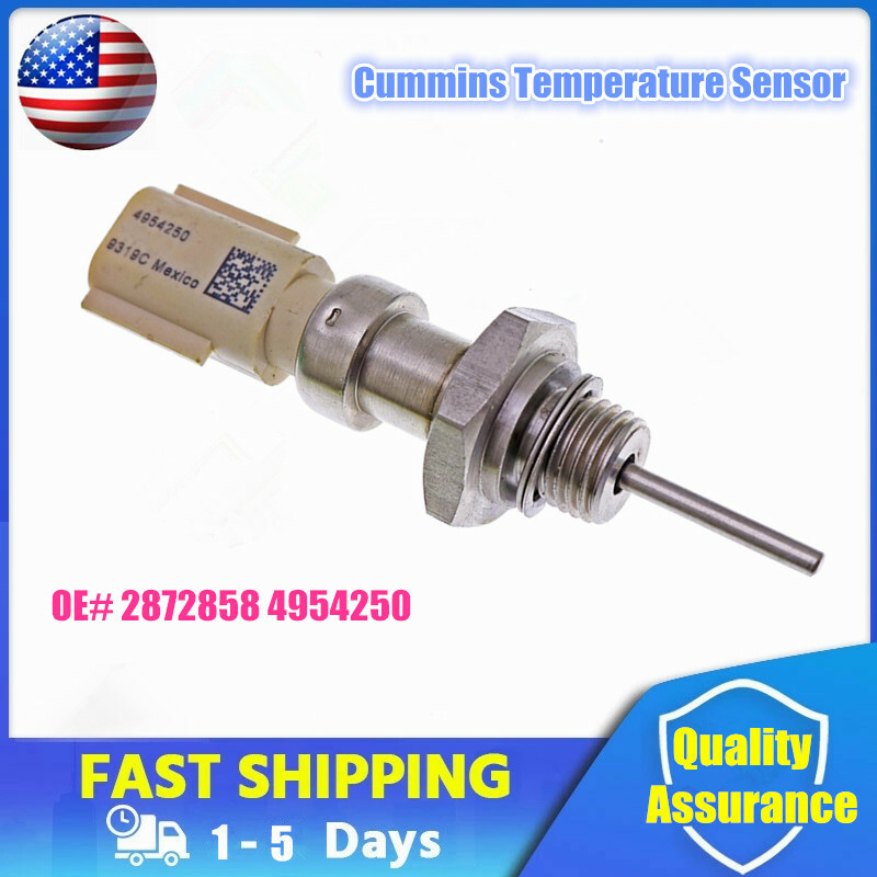 てんてん 2872858 Temperature Sensor fits Cummins ISX ISF3.8 Dodgee