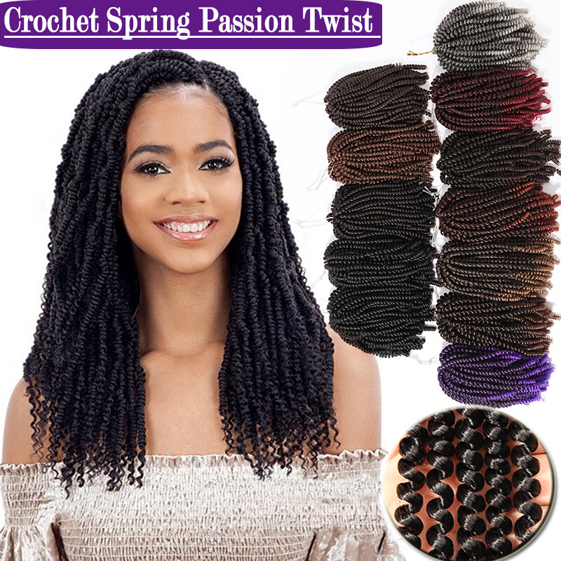 Passion Twist Braid Spring Twist Braid Hair Extension Jamaican