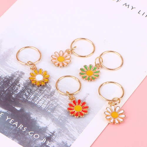 Zinc Alloy Flower Pendant