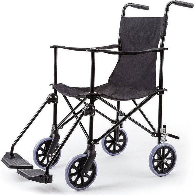 Lightweight Folding Manual Transport Wheelchair brand new Prams