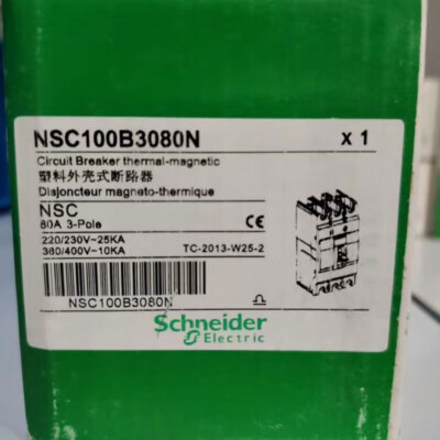 1PCS NEW Schneider NSC100B3080N Plastic Case Circuit Breaker