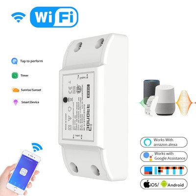 SONOFF Outlets BasicR2 Wifi Breaker Switch Smart Wireless Remote Controller DIY