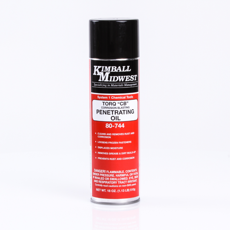 Kimball Midwest Torq Corrosion Blasting Cb Oil Wd40 Lube