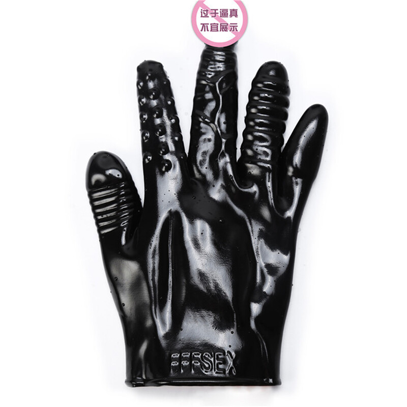 Black Spike Glove -Adult Lovers Sex Glove Sex Hot Wolf Glove