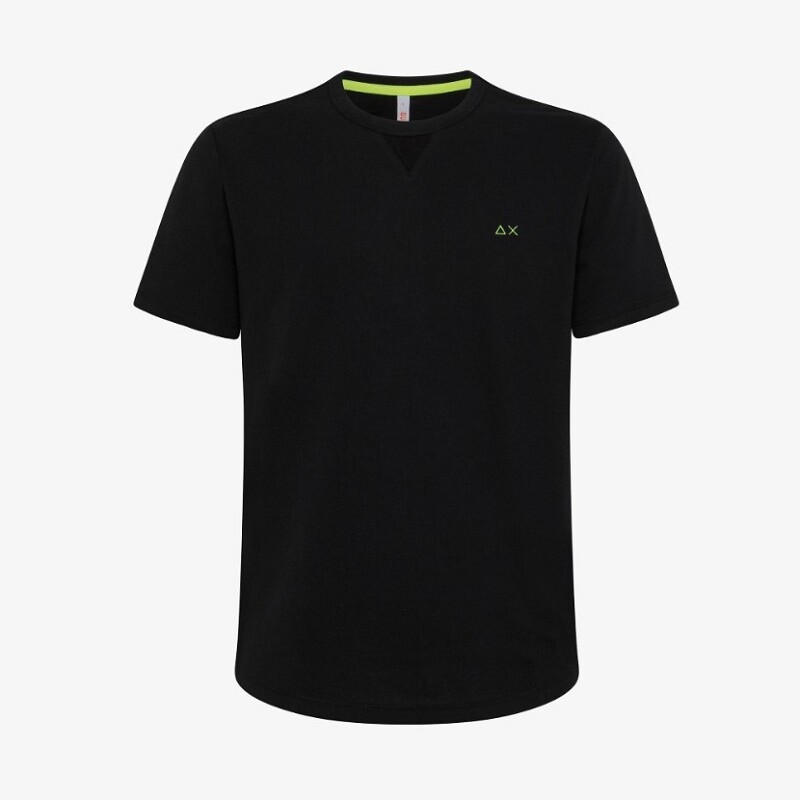 

Мужская футболка Sun68 Black T33120 Solid Pe Sun 68, Черный