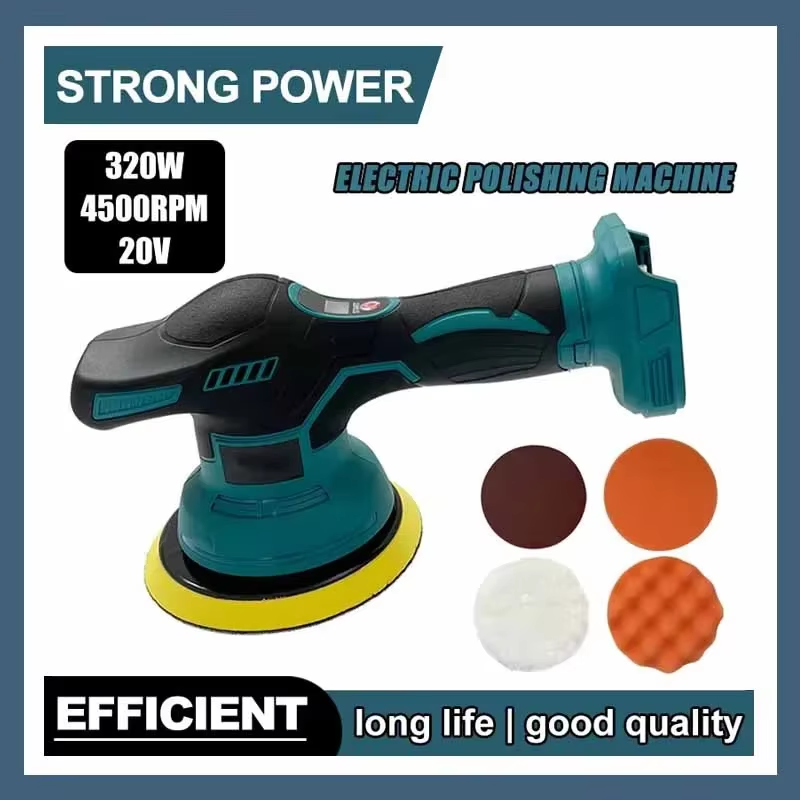 Fit Makita Cordless Car Polisher Machine 8 Gears Electric Waxing Repairing Wirel