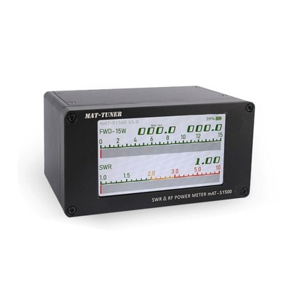 MAT-S1500 Digital Display SWR Power Meter 1.8-54MHz 1500W for Shortwave Radio