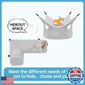 Guinea Pig Rat Ferret Hammock and Corner Tunnel for Small Animals - Hedgehog, Piggy, Chinchilla Hideout and Cage Accessories (Owl Design)