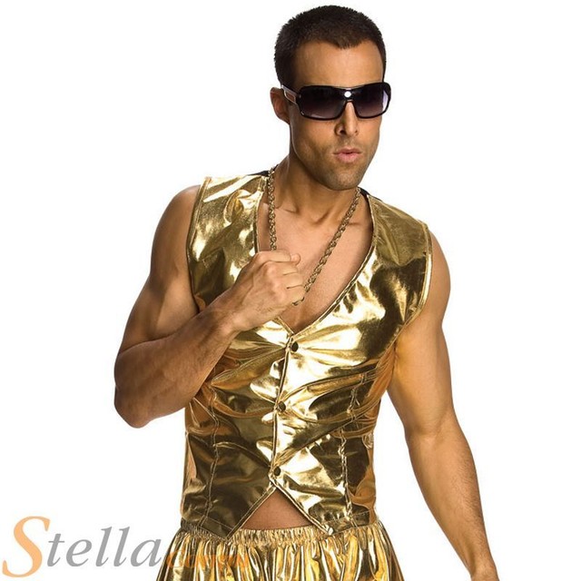 DOLLAR MEDALLION BLING ALI G GANGSTER PIMP RAPPER FANCY DRESS FUN ...