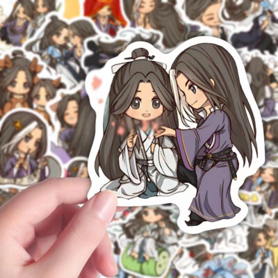 qian qiu 千秋 Shan He Jian Xin 山河剑心 Yan Wushi Shen qiao 48pcs Stickers
