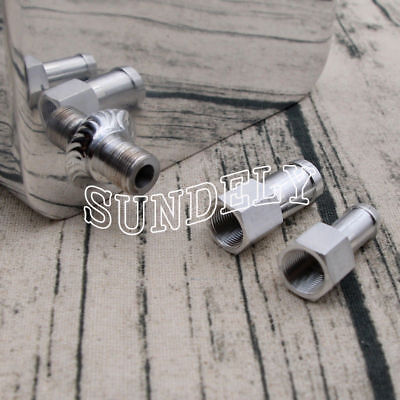 litre expansion aluminium alloy header universal cap tank water fitting