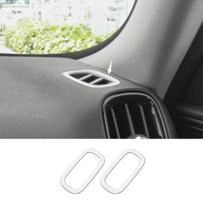 For Mini Cooper Countryman F60 ABS White Dashboard Upper Air Outlet Vent Trim