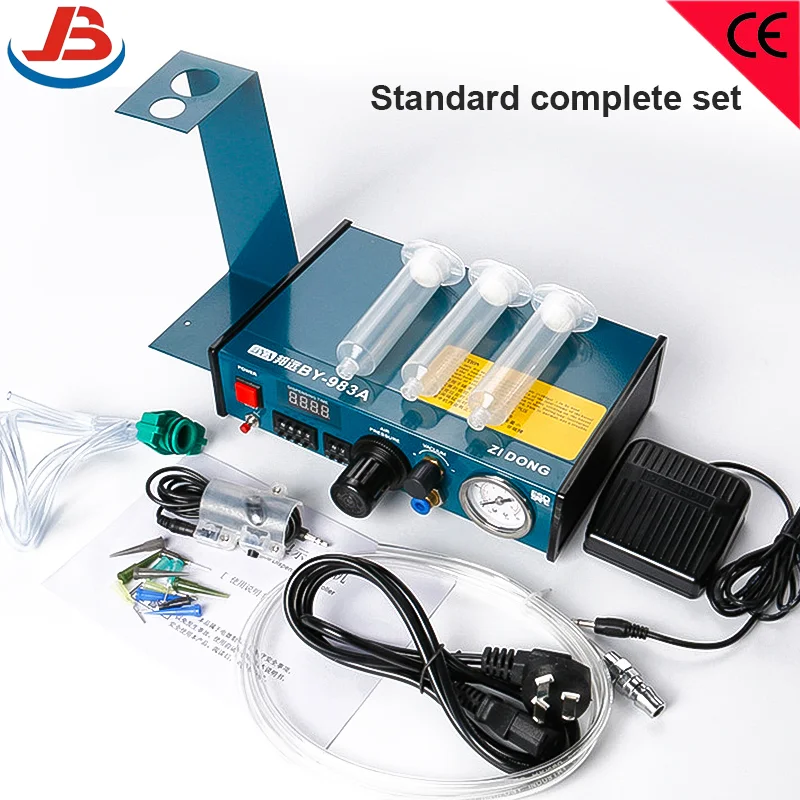 JB 983A Semi-automatic Glue Dispenser Professional Precise Digital Paste Liquid