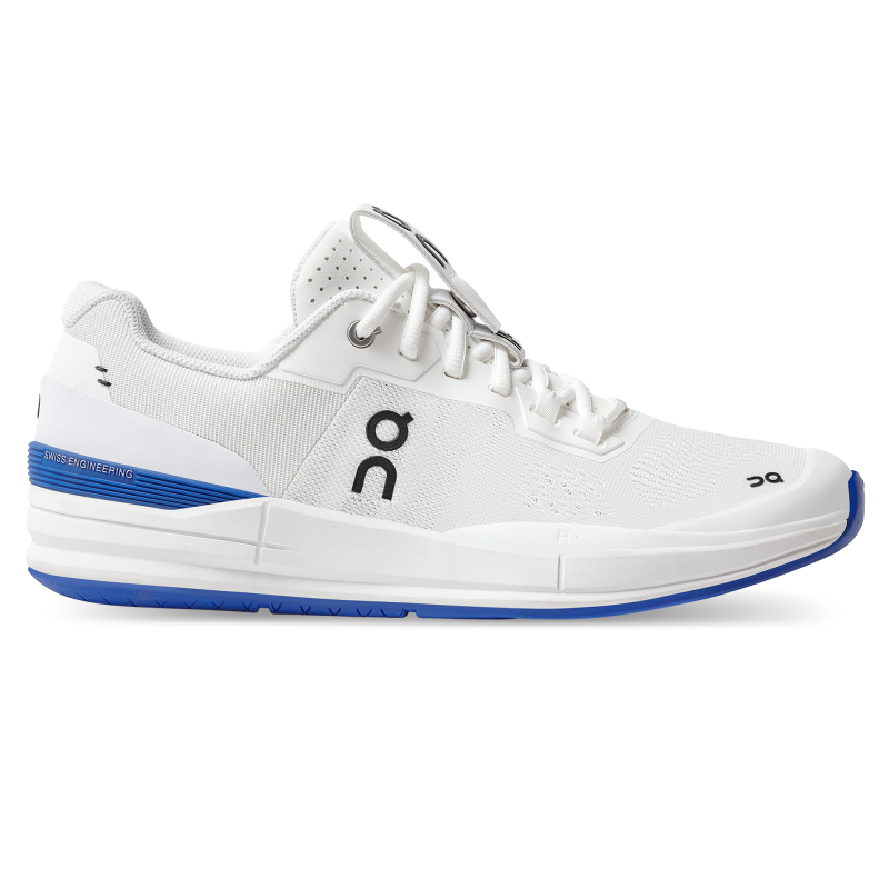 Pre-owned On Men's  The Roger Pro Tennis Shoes White Indigo 48.98721 Fast Free Shipping