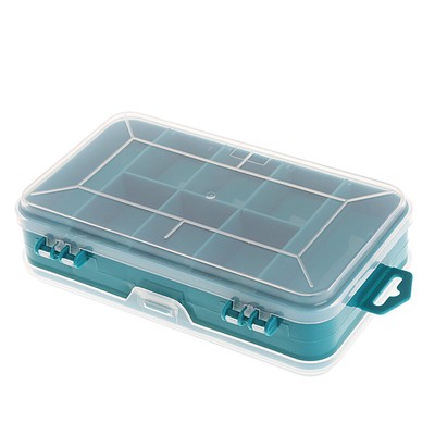 Tool Box Transparent Double-Side Multifunctional Storage Tool for Case