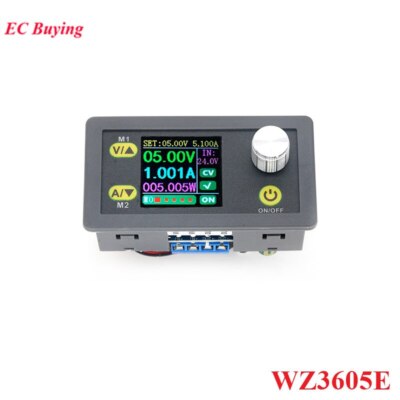 DC DC Buck-Boost Converter Step UP Down Power Supply Module Adjustable Ammeter