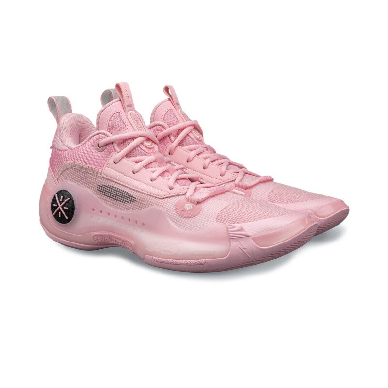 Pre-owned Li-ning Way Of Wade 10 ‘cherry Blossom' Men's Basketball Shoe Abas083-3 In Pink