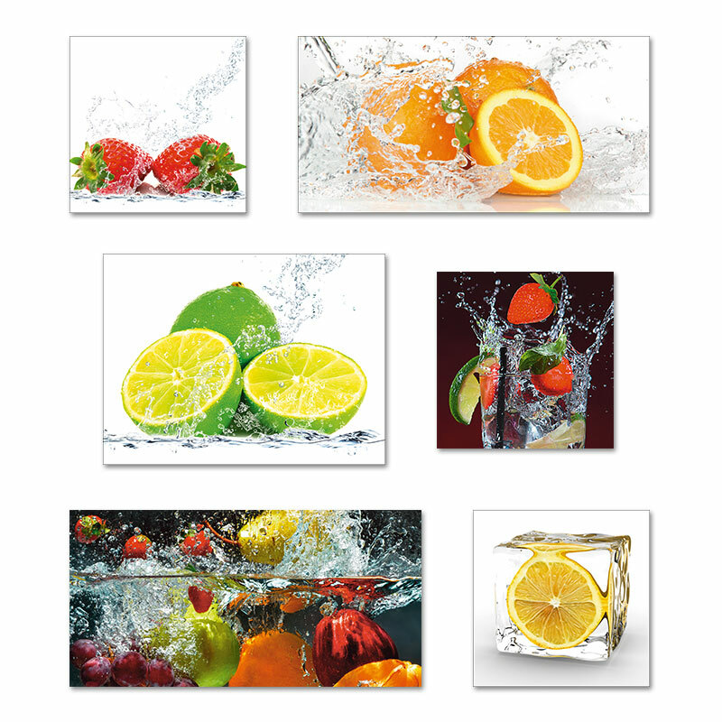 Artland Glasbild viele Größen Bilder Küche Essen Getränke Früchte Obst Cocktails