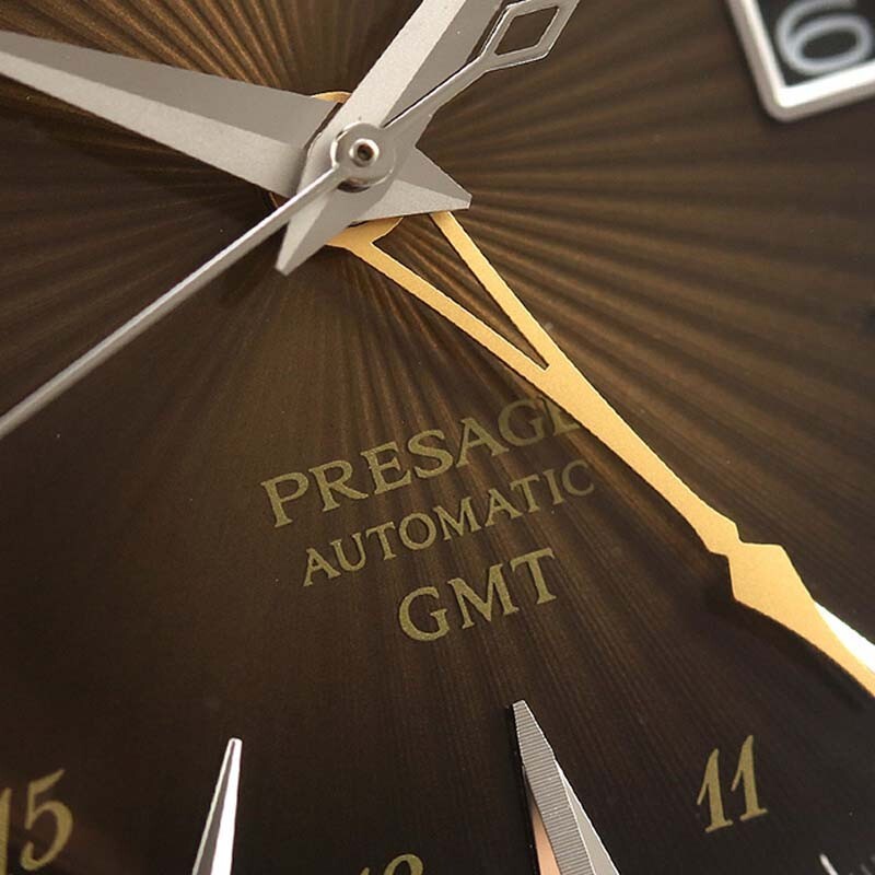 Pre-owned Seiko Presage Sary243 Cocktail Time Automatic Mechanical Gmt Elegant Watch Japan