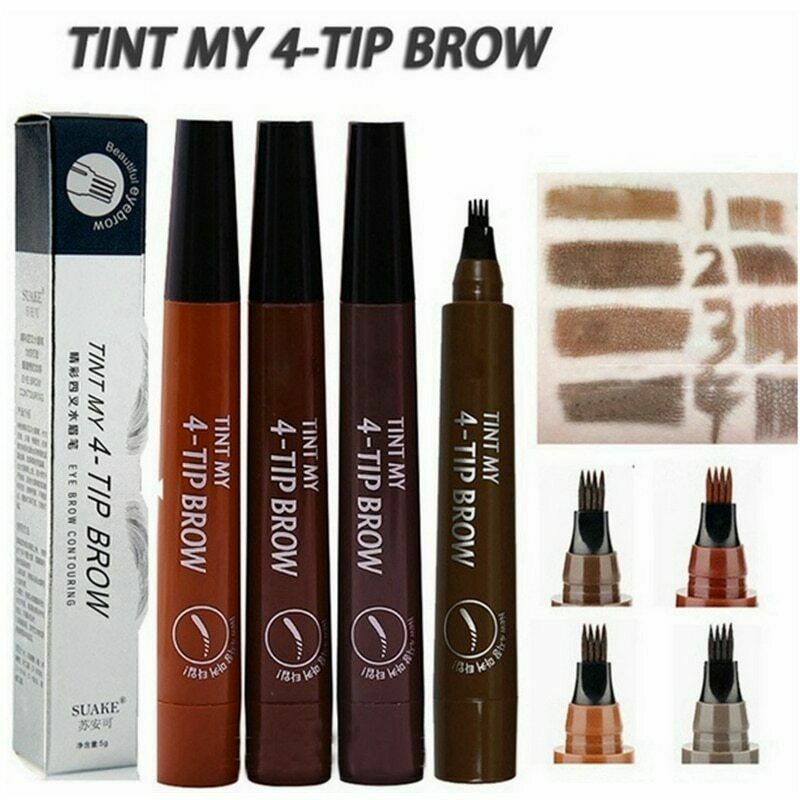 TINT MY 4TIP BROW Liquid Eyebrow Pencil Waterproof Microblading Fork