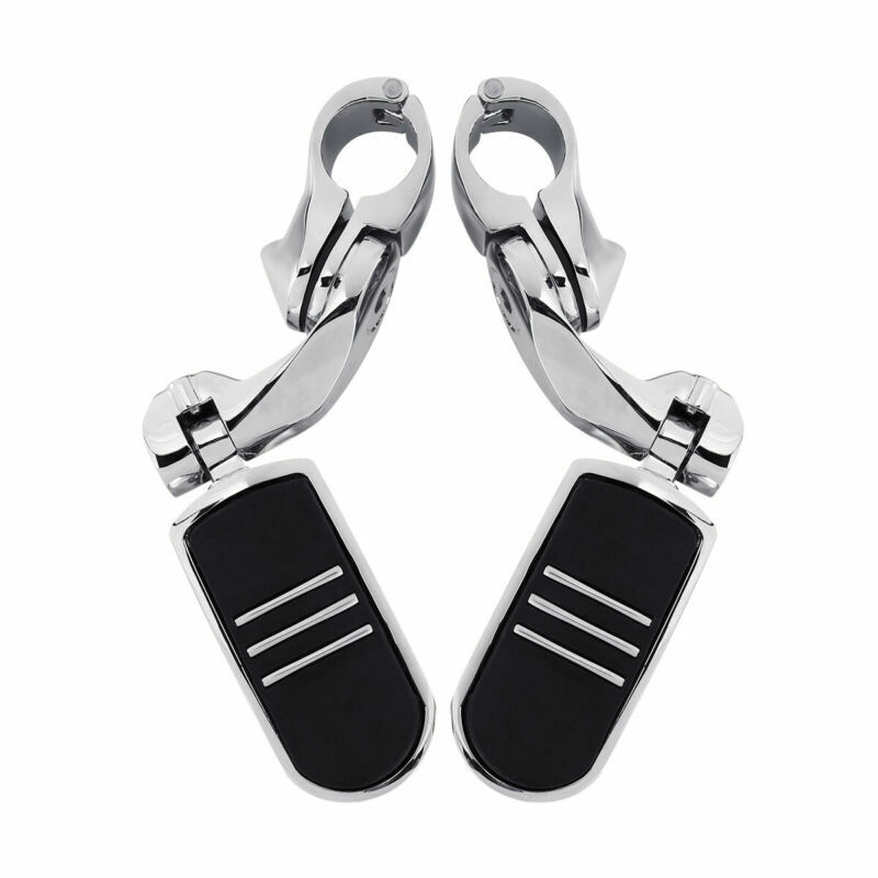 Highway Engine Guard Crash Bar Footpeg Fit For Harley Electra Street Glide 09-23