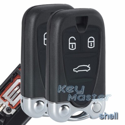 2x Smart Remote Key Shell Case Fob Car for Alfa Romeo 159 Brera Spider 2005-2011
