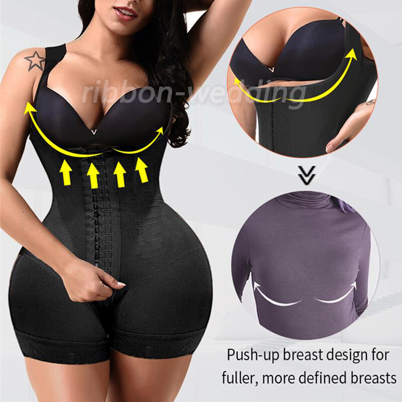 Fajas Colombianas Reductoras Levanta Cola Girdle Post Surgery BBL Body Shaper XL