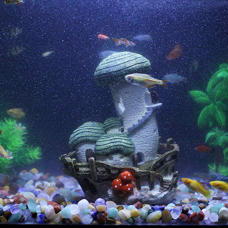 Ornament Decorations Mushroom Landscape Tank House Tank Decor