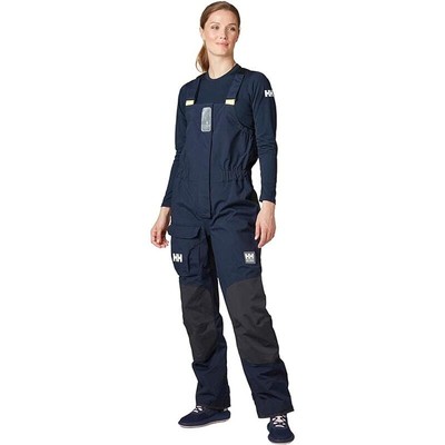 NWT Helly-Hansen Women Coastal Sailing Bib Overalls, XX-Large, Navy