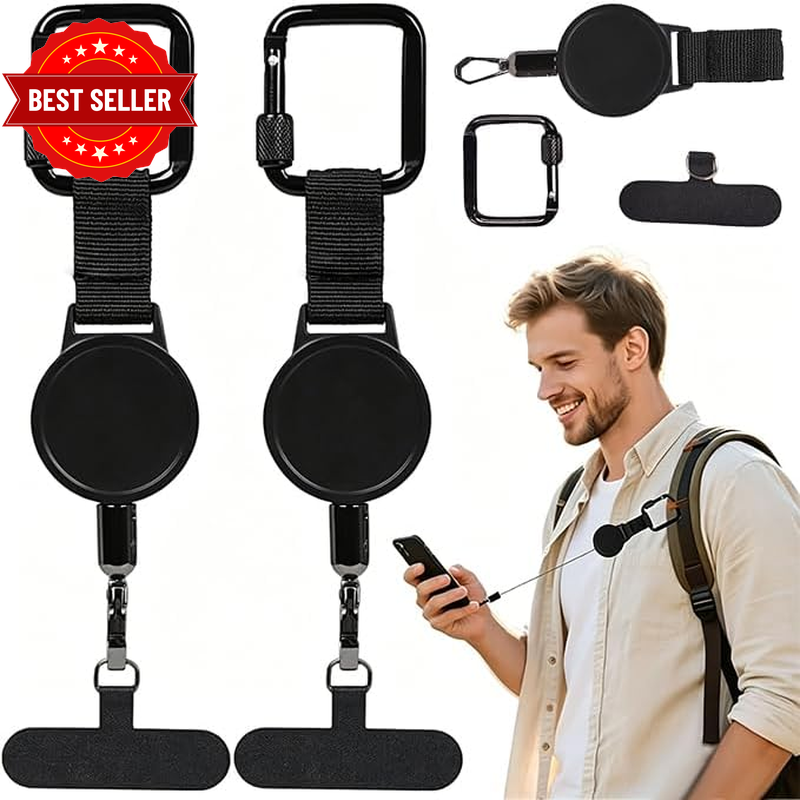 2Pcs Phone Lanyard Anti-Theft, Phone Strap for Cellphone Case, Adjustable Cell P