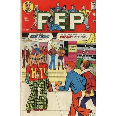 Pep Comics #285 MLJ comics Fine minus Full description below [f}