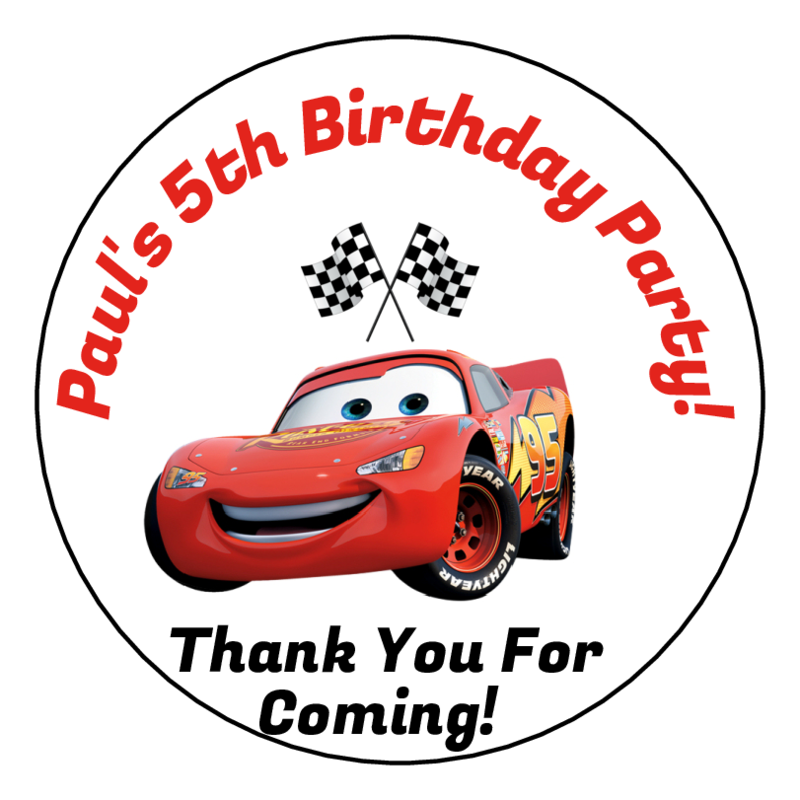 disney-cars-birthday-party-stickers-favors-labels-2-5-lightning-mcqueen-custom-ebay