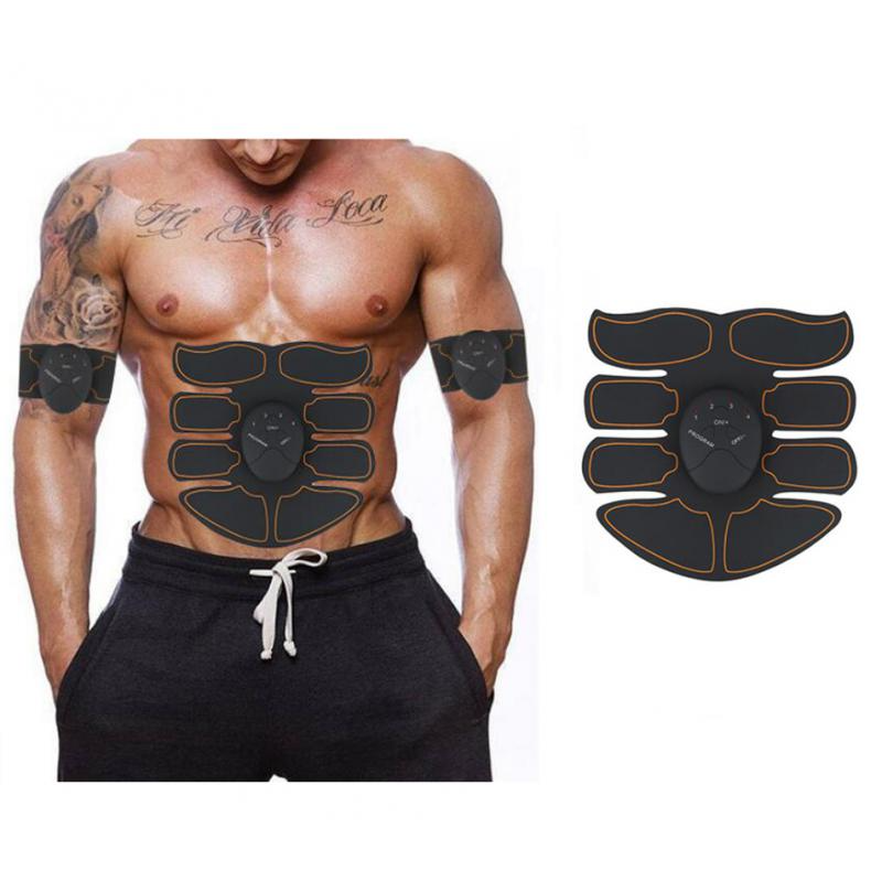 EMS Abdominal Muscle Toning Trainer ABS Hips Stimulator Toner Fitness Binder Gym