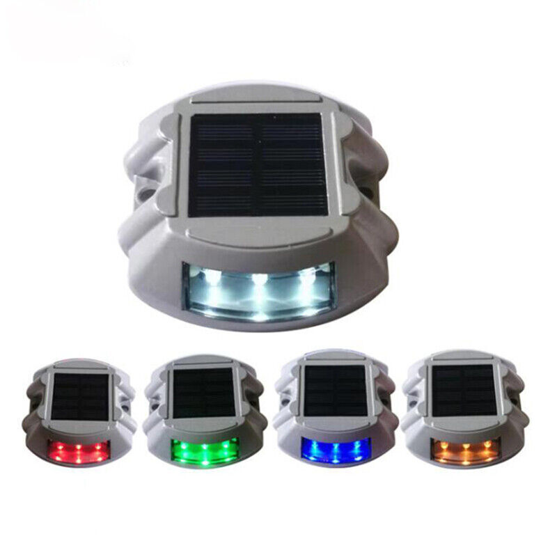 LED Road Marker Solar Powered Deck Light Lamp IP68 Outdoor Driveway Patio