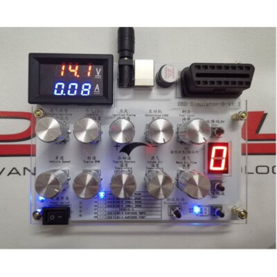 Automotive ECU Simulator OBD Simulator for Passenger Cars ELM327 Development