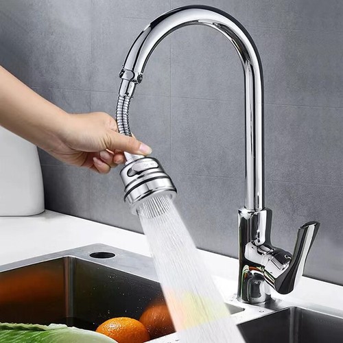 3-Speed 360° Rotatable Adjustment Faucet Extension Water Saving Kitchen Faucet