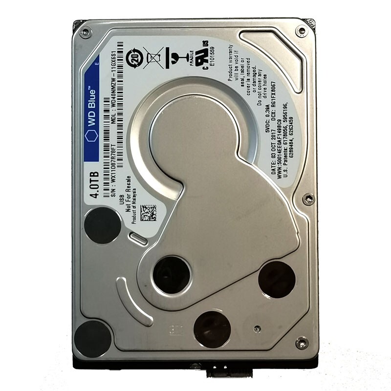 Western Digital 4TB WD40NMZW-11GX6S1 USB 3.0 Portable