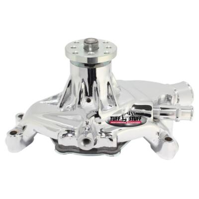 Tuff Stuff Water Pump 1635NE; Chrome Alum, Reverse SWP for 84-91 Chevy Corvette