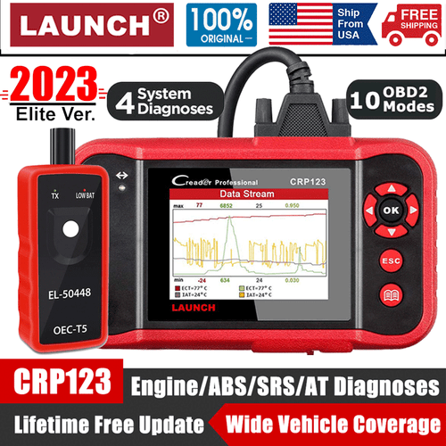 Check Engine Obd2 Scanner Transmission Abs Srs Code Reader Diagnostic Scan Tool