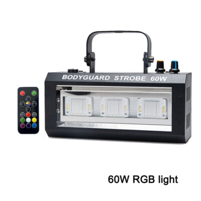 LED Strobe Lights 40W 60W 80W Disco DJ Flashing Sound Activated Stage Lamp 