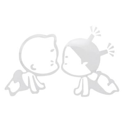 Wandtattoos Wandbilder Weiss Kleine Gebrochene Kind Auto Aufkleber Mode Design 3d Dekoration A M5w6 5x Mobel Wohnen Blowmind Com Br