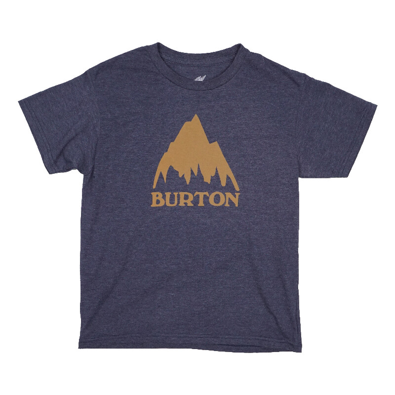 

ФУТБОЛКА BURTON SNOWBOARD MOUNTAIN YOUTH С ЛОГОТИПОМ, Navy heather