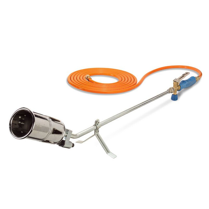 CFH Abflammgerät PZ6000 Mit piezoelektrischer Zündung Gasschlauch Unkrautbrenner