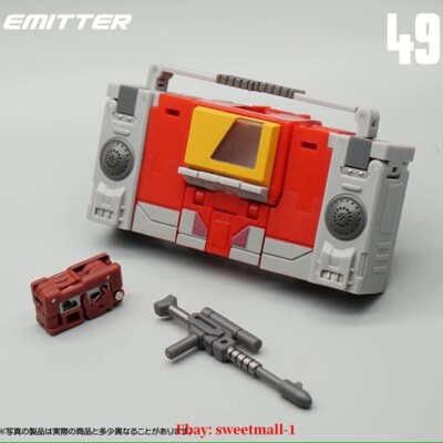 Mech Fans Advanced Series MFT MF-49 Emitter W/Rhino Tape Action Figure 12cm