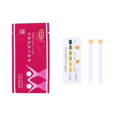 10pc Vaginal Inflammation Self Test Paper Intimate Infection Self-test Strip Kyu